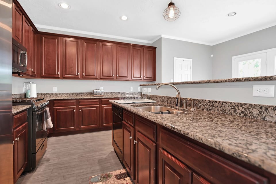 Spacious kitchen