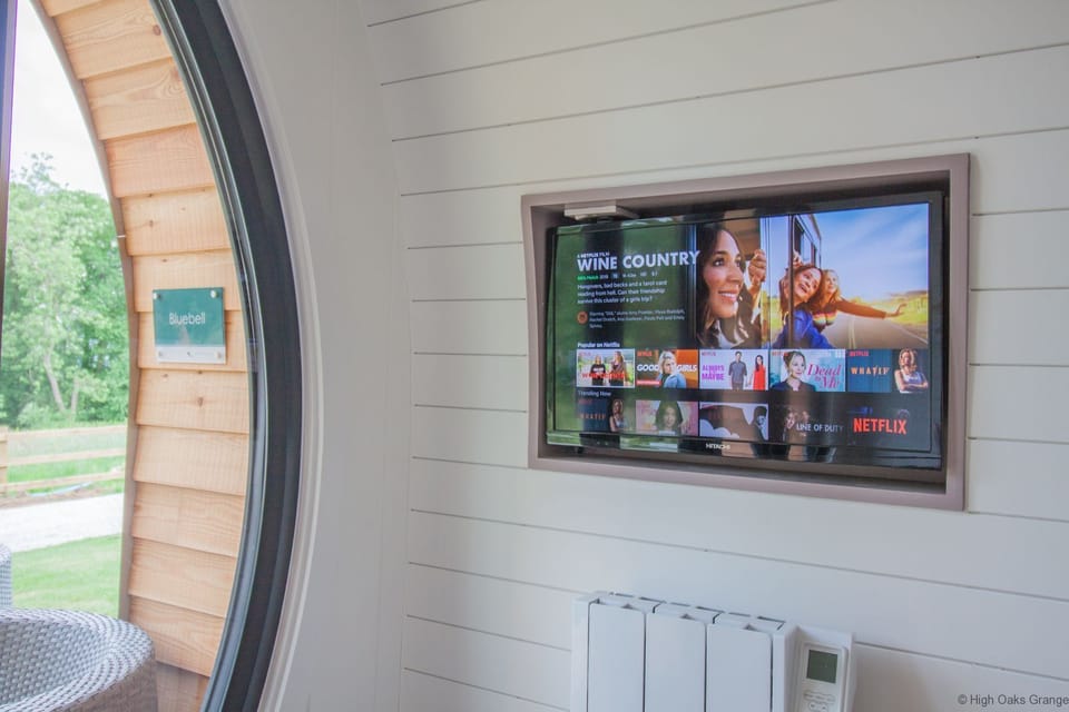Smart TV and radiator