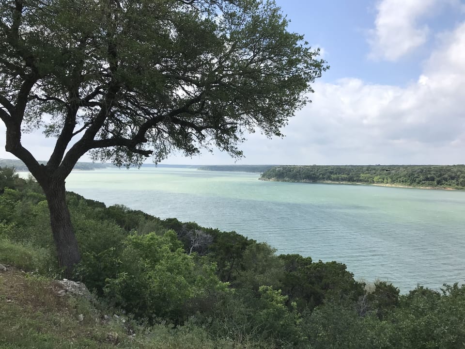 Beautiful view of Lake Belton