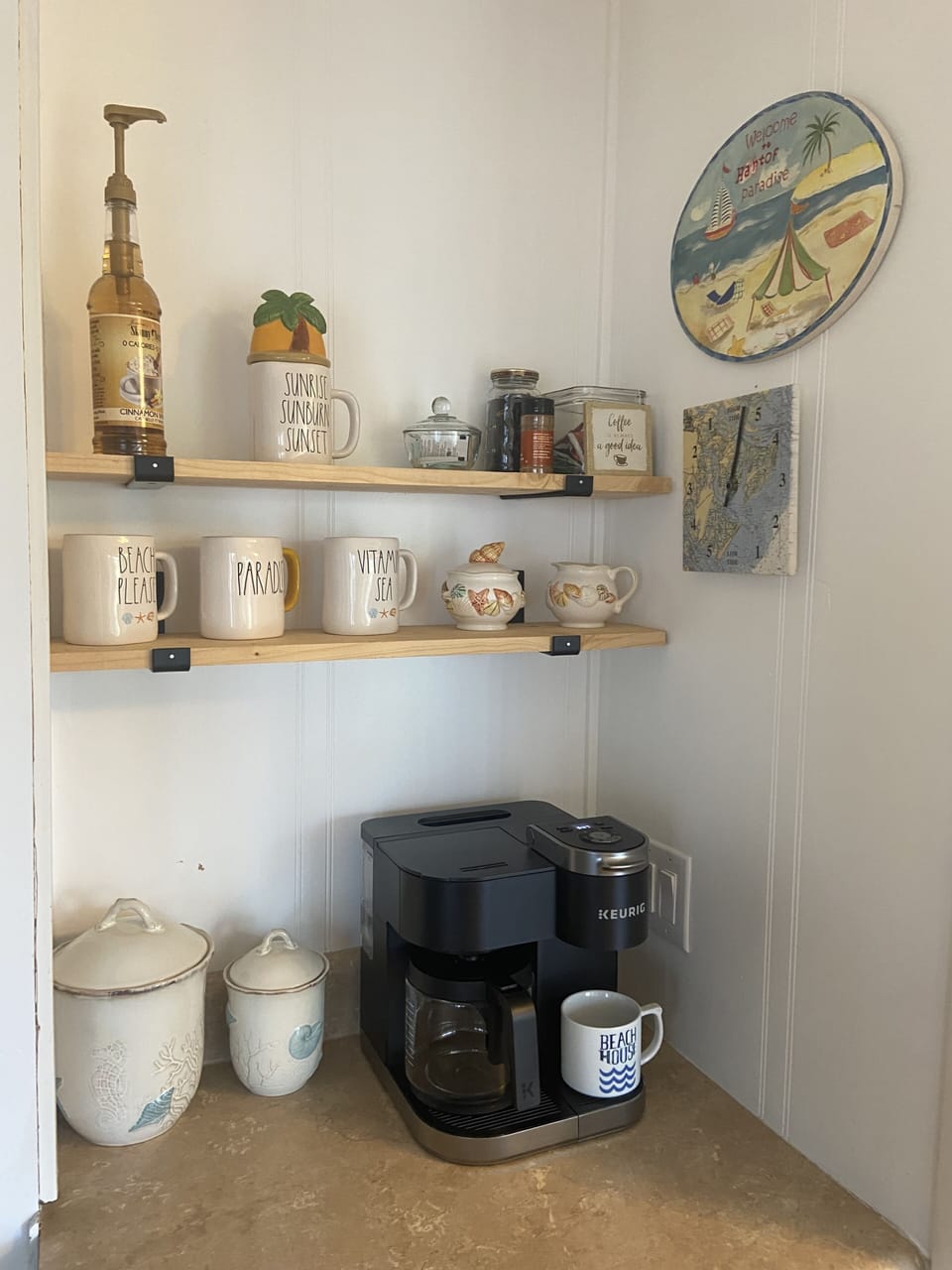 Coffee Bar with Keurig
