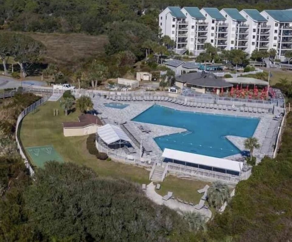 Largest seaside pool on the island. 