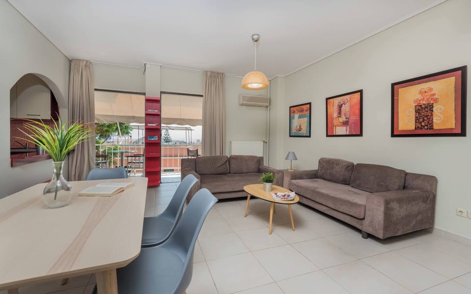 Apartment, 2 Bedrooms | Living area