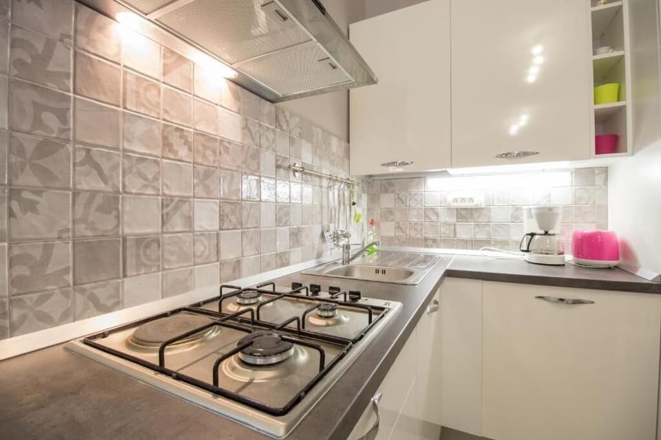 Apartment (A1) | Private kitchen | Fridge, oven, stovetop, dishwasher