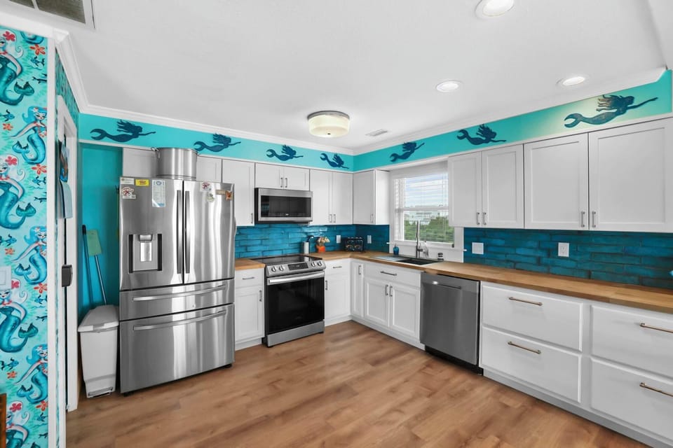 Newly renovated kitchen