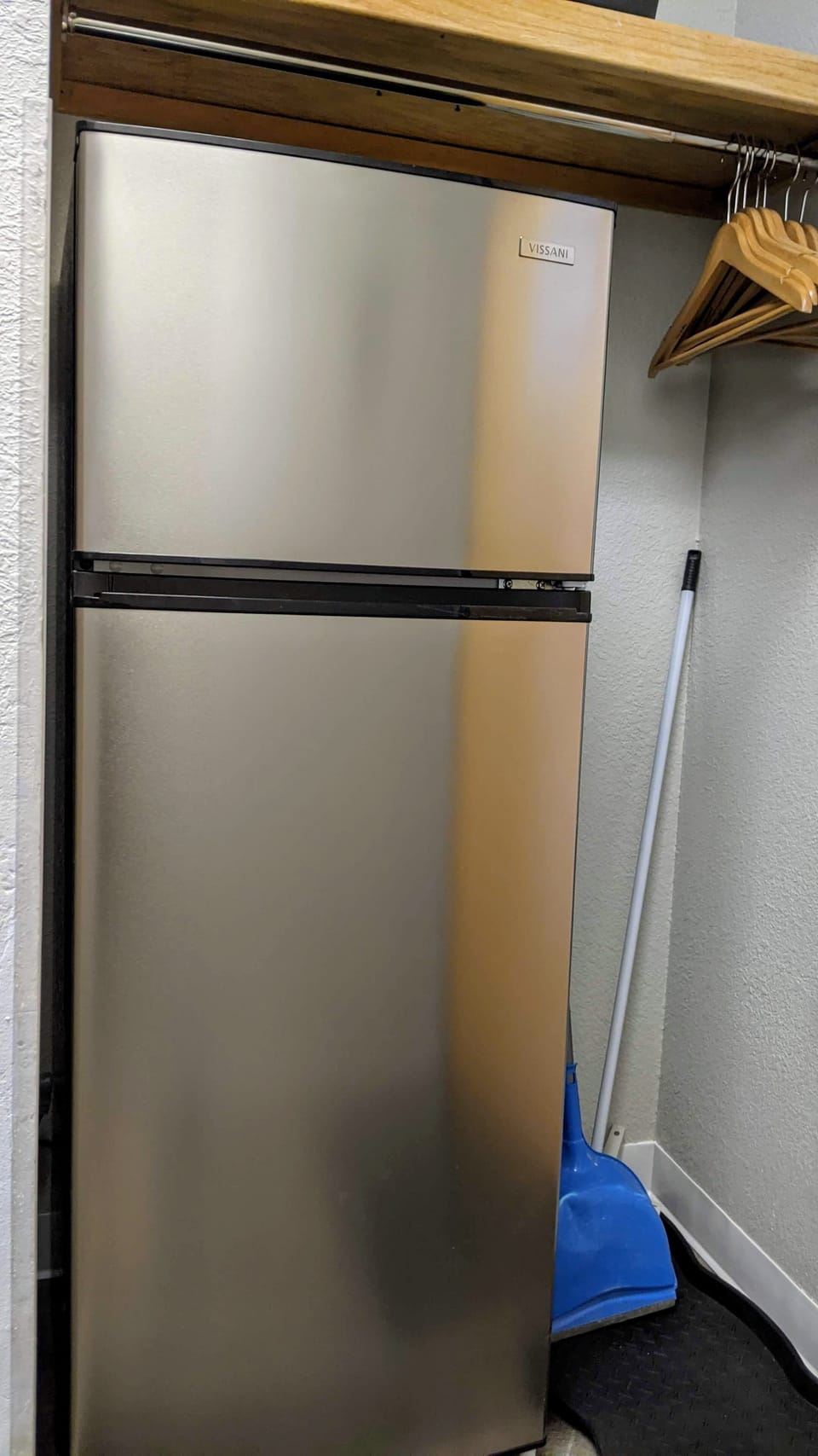Fridge with freezer
