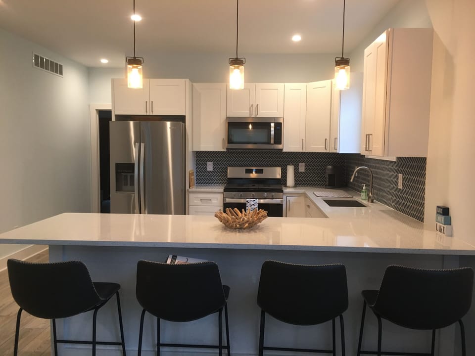 Kitchen with Eating Counter