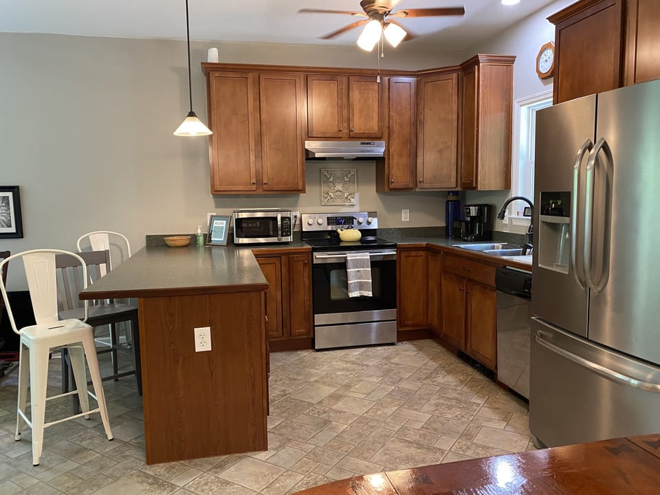 Fully Stocked Kitchen