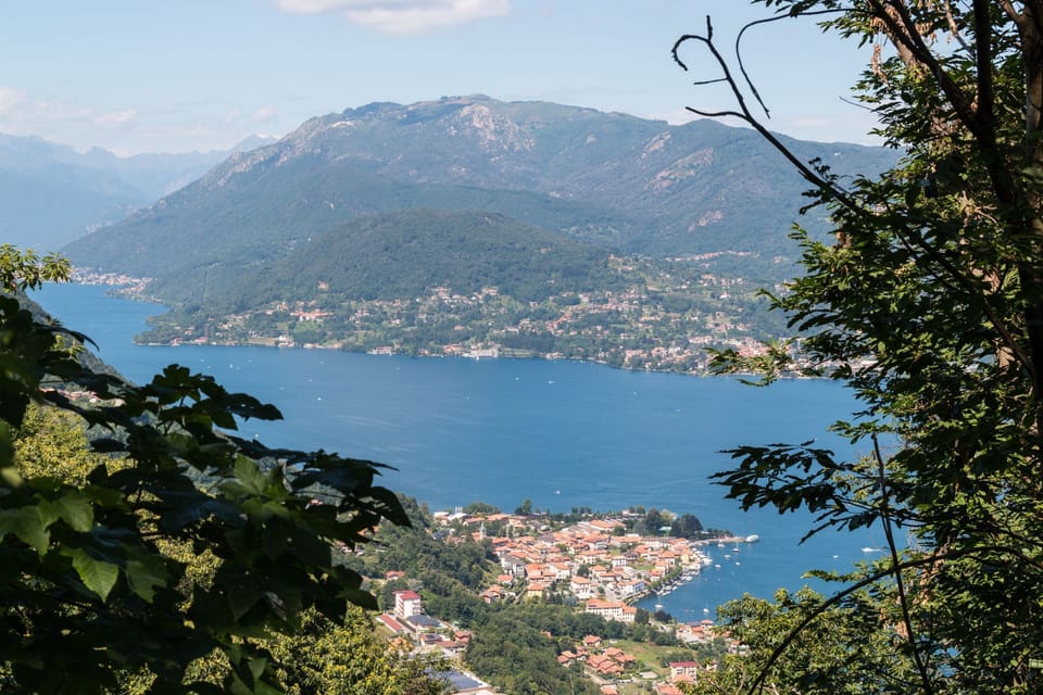Views from the Madonna del Sasso, Lake Orta