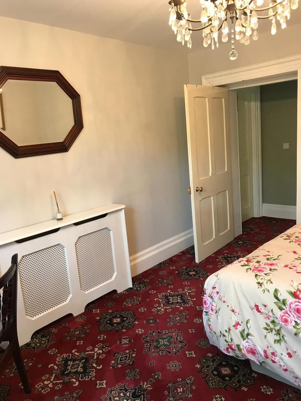 1 bedroom, iron/ironing board, travel crib, WiFi (free)