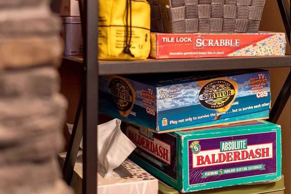 Plenty of games and puzzles.