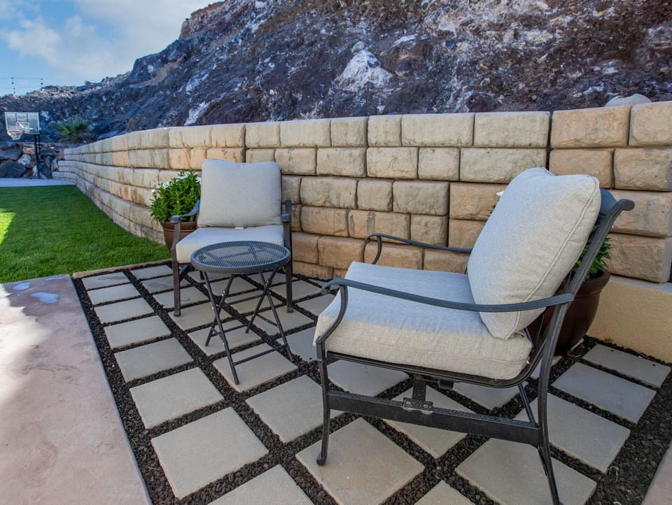 Private patio