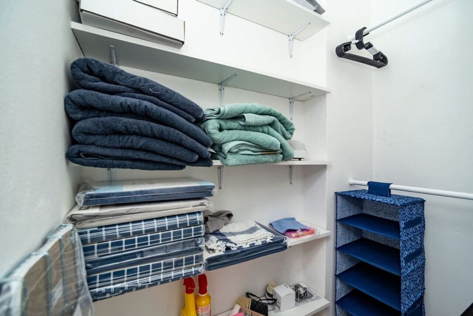 Storage room for luggage and clothes