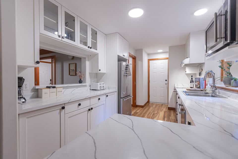 Spacious kitchen