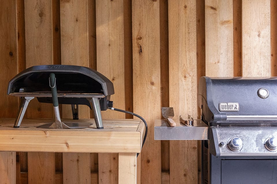 Pizza oven and BBQ