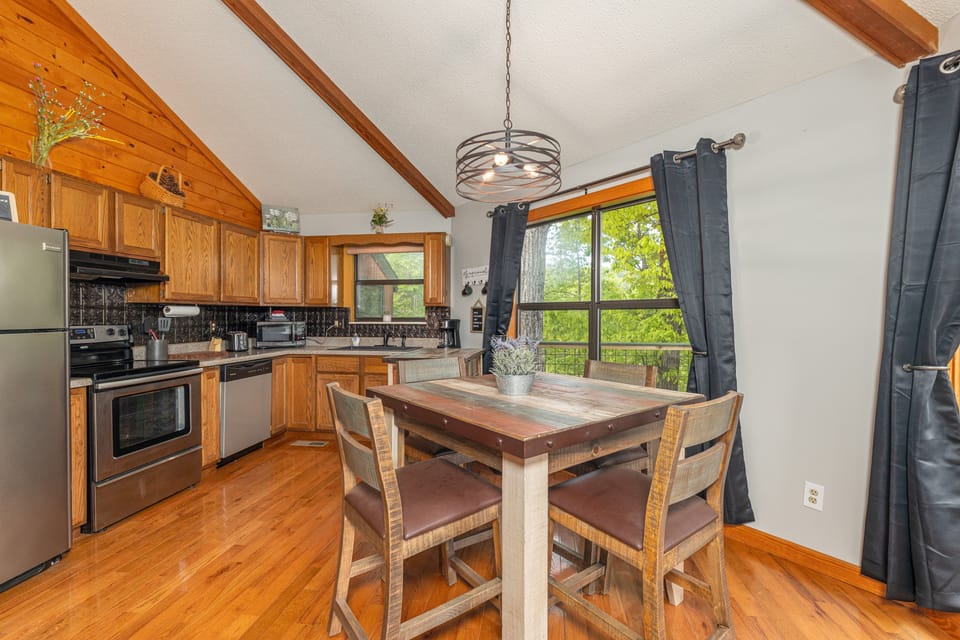 Dining Area and Kitchen