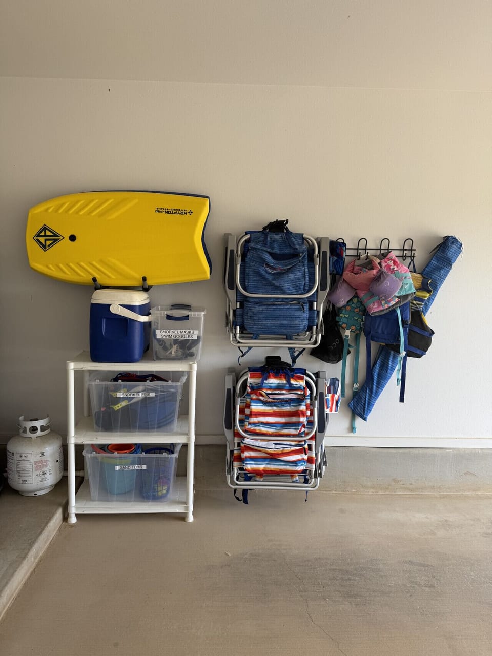 Beach Supplies: Stocked and Free to Use With Each Stay