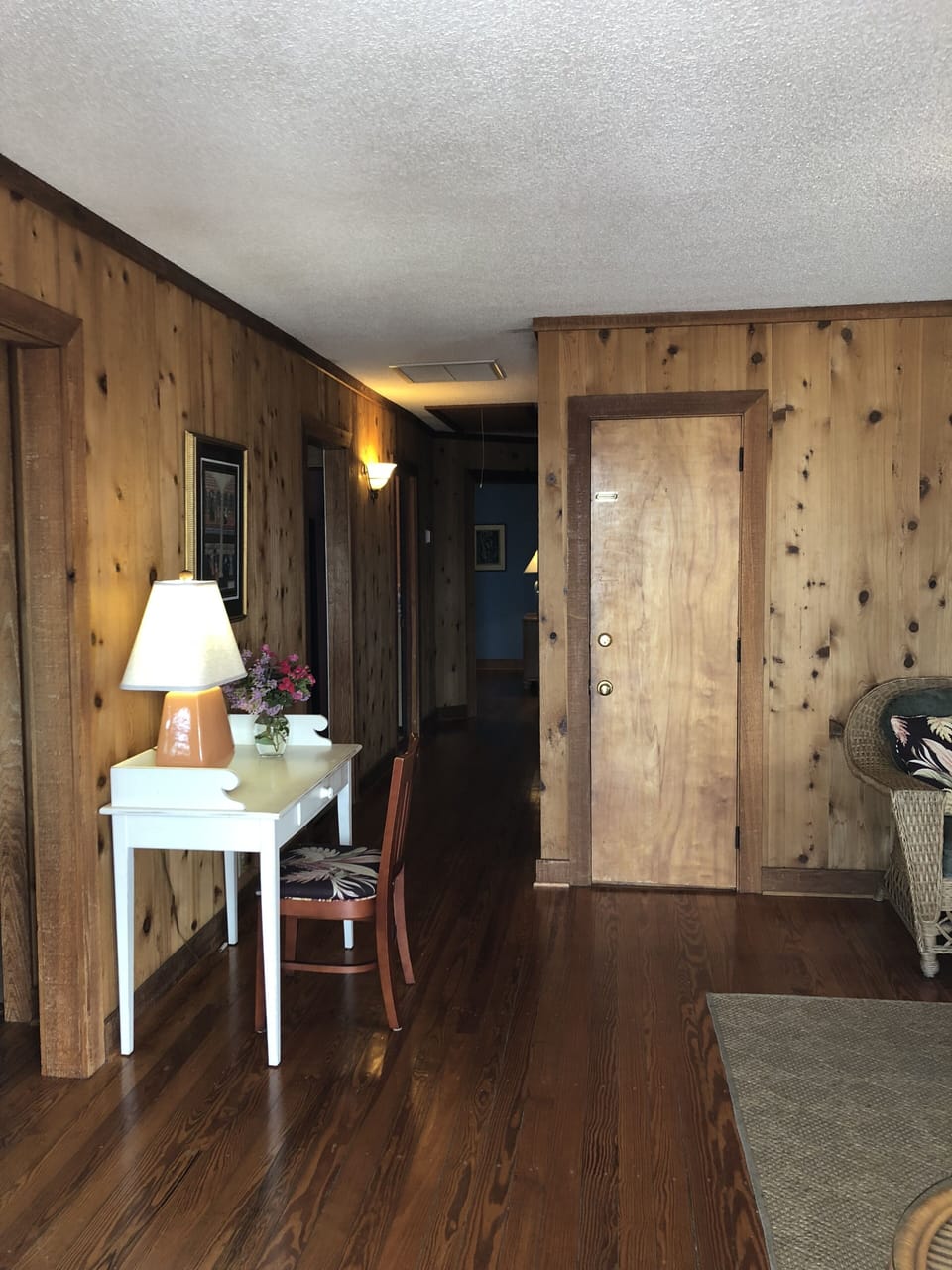 View of the hallway towards 3 bedrooms and bath.