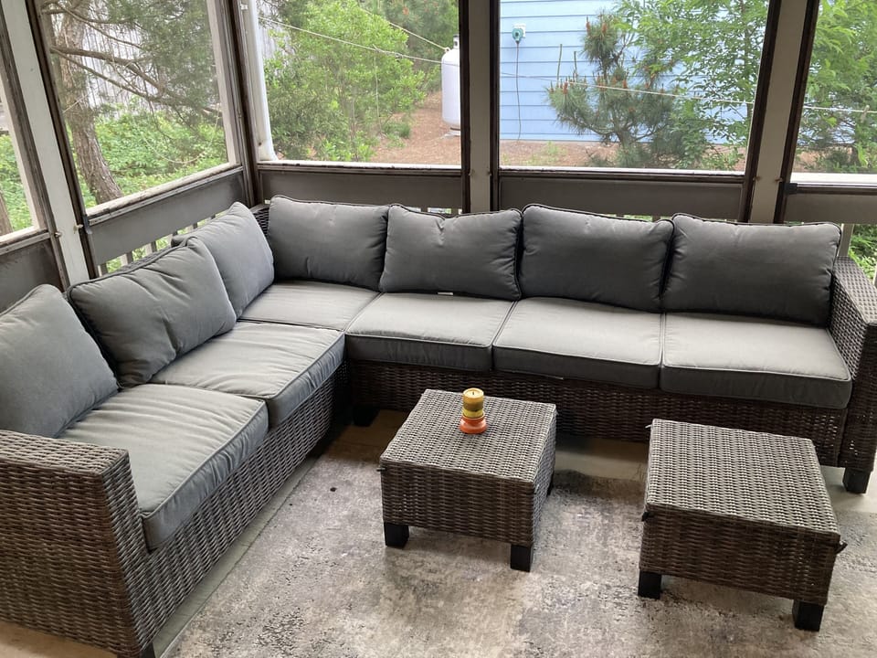 Downstairs Screened Porch