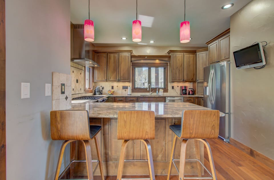 Kitchen with Bar Seating