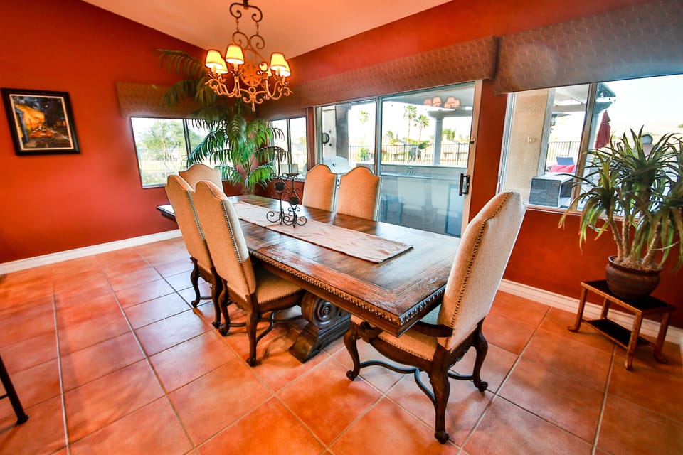 Dining room table big enough for a feast