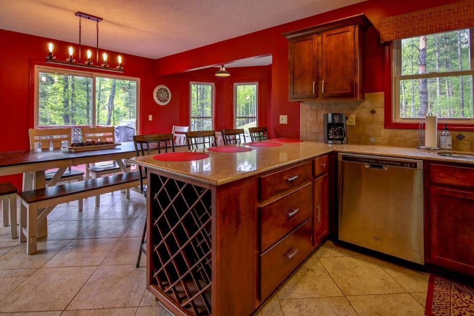 Kitchen, looking into Dining Room