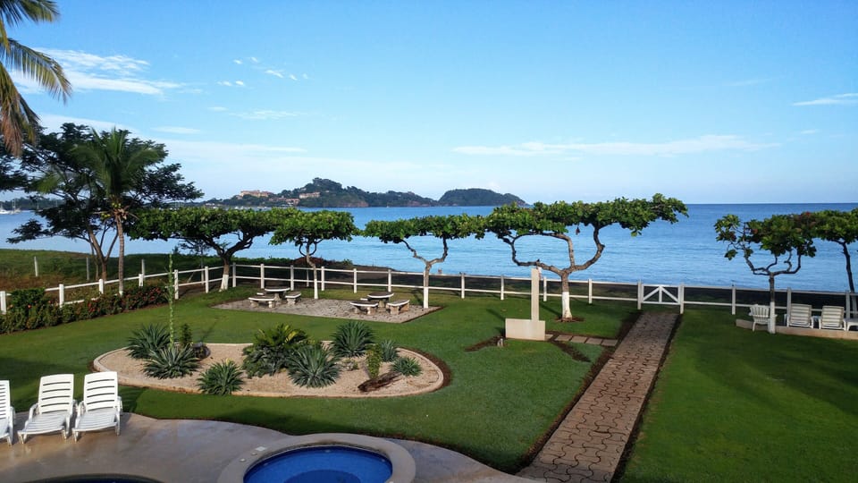view from our balcony