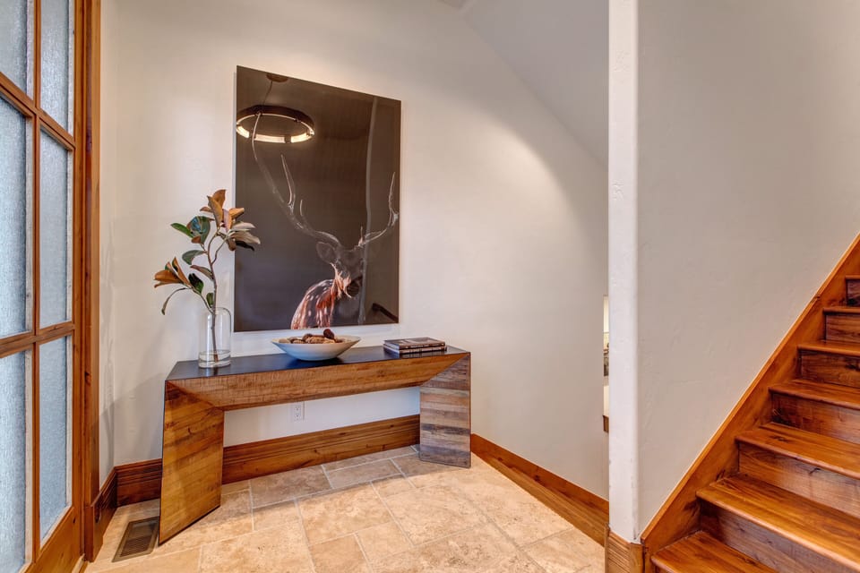 Front Door Landing with access to the main living area as well as the garage entry