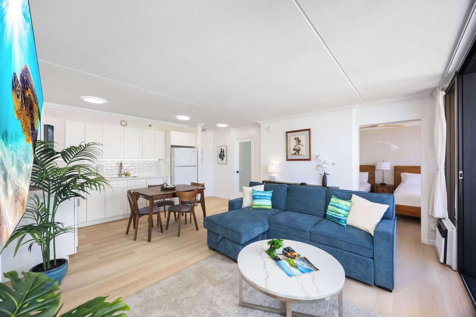 Cozy and welcoming living room