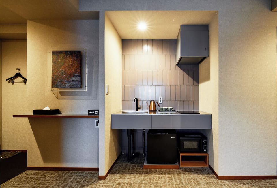 Premium Room, Non Smoking | Private kitchenette | Fridge, electric kettle