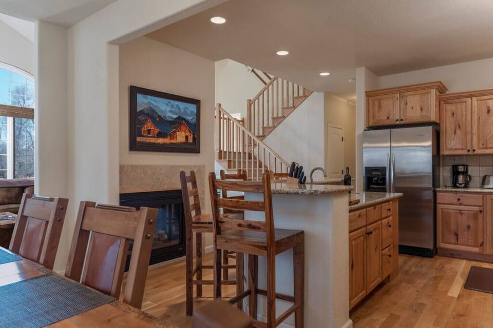 Kitchen View from Dining Room