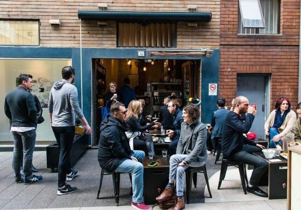 Cafe scene