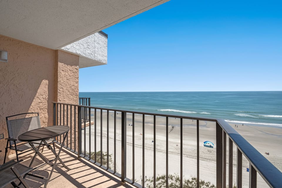 Sit out after dinner and take in the sounds and sights of the ocean.