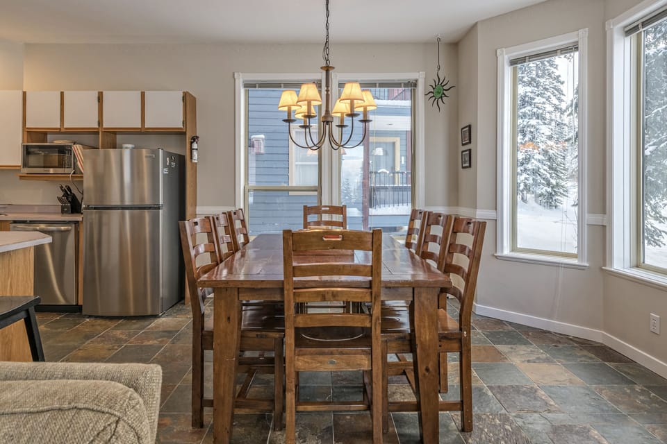 Upper - Dining Room Large Windows for Lots of Natural Light 