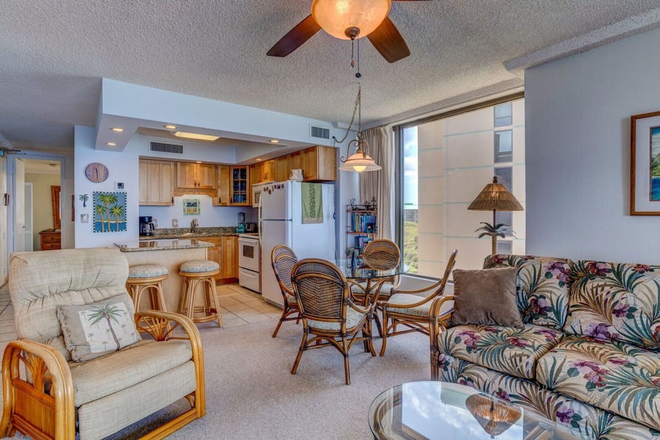 This corner unit has fantastic views and light!