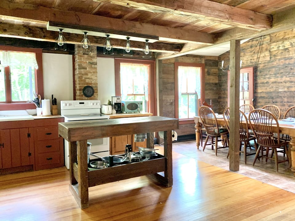 Kitchen and dining area 