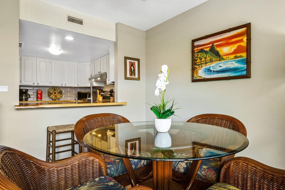 Hawaii style touches throughout the property 