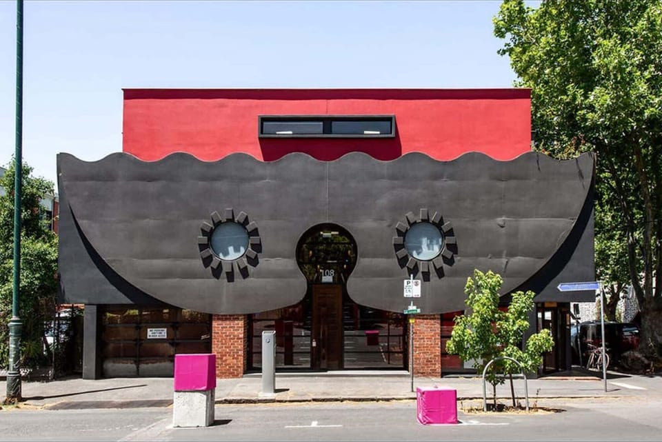Front of building