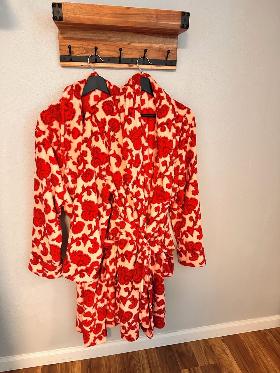 Fun & fluffy robes to match each rooms style. 