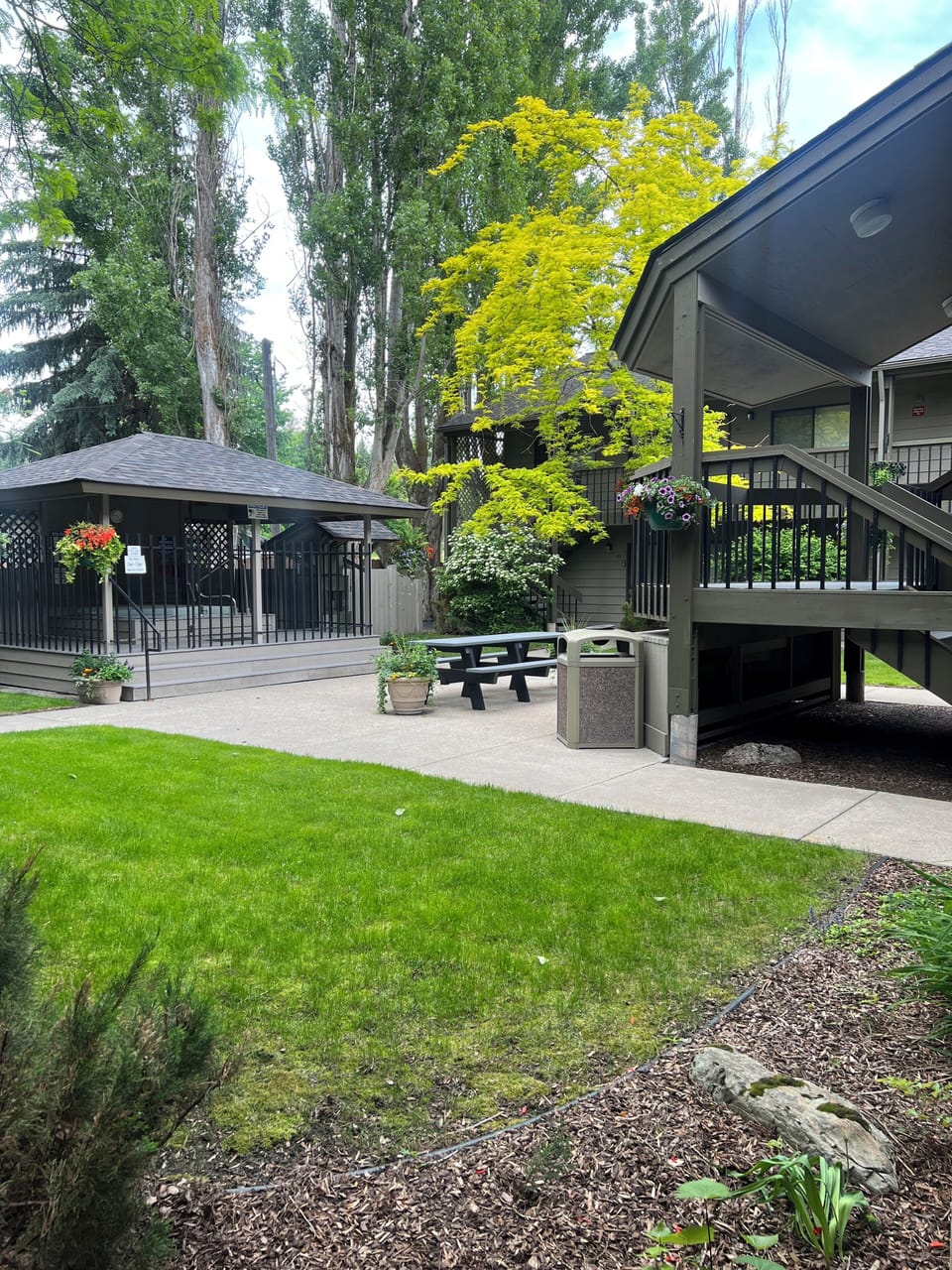 Courtyard area