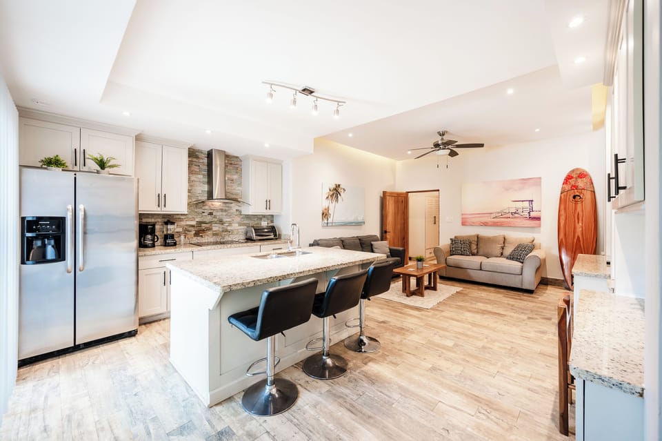 Newt Room Kitchen/ Dining island