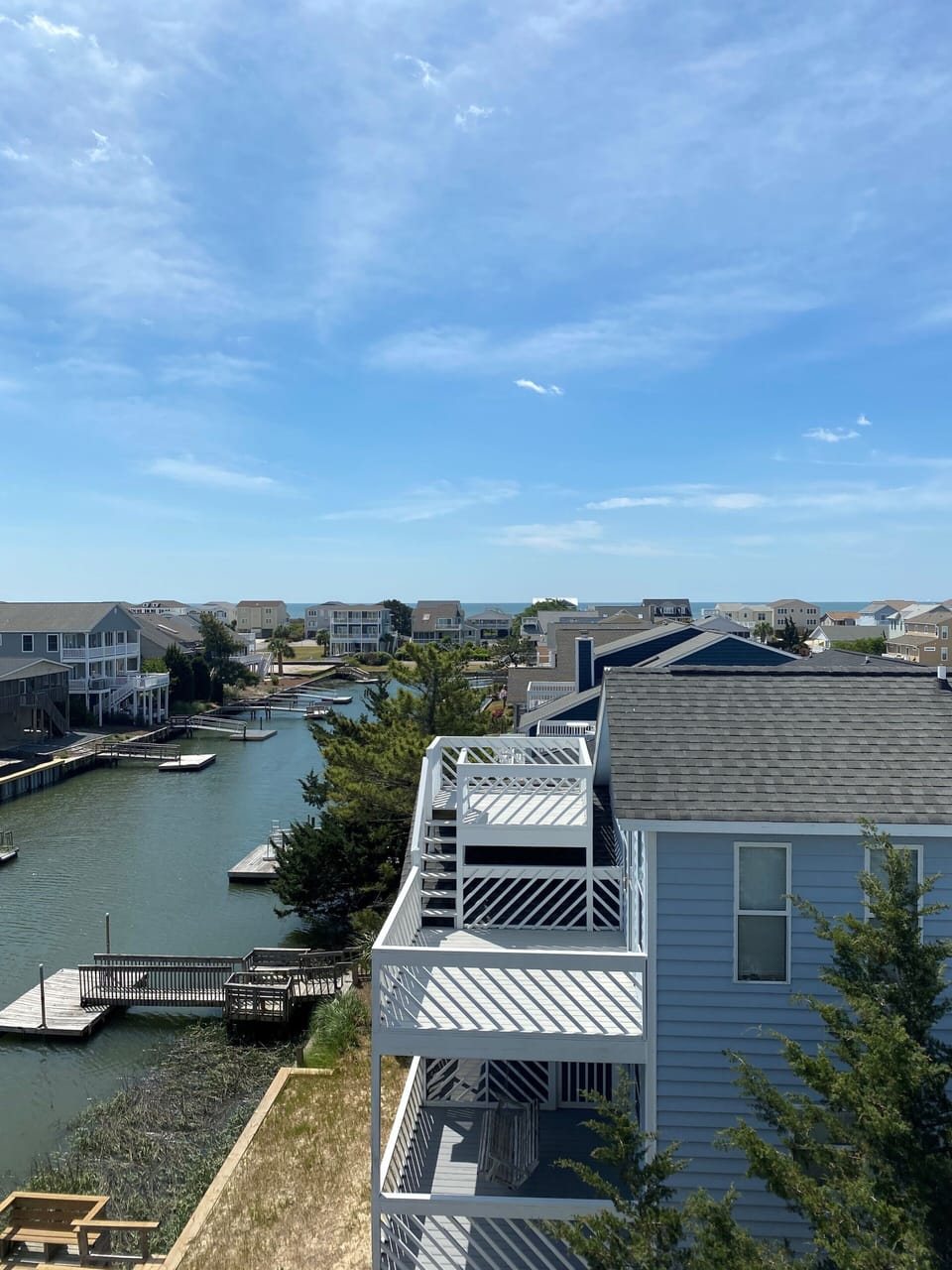 Ocean view from crow's nest