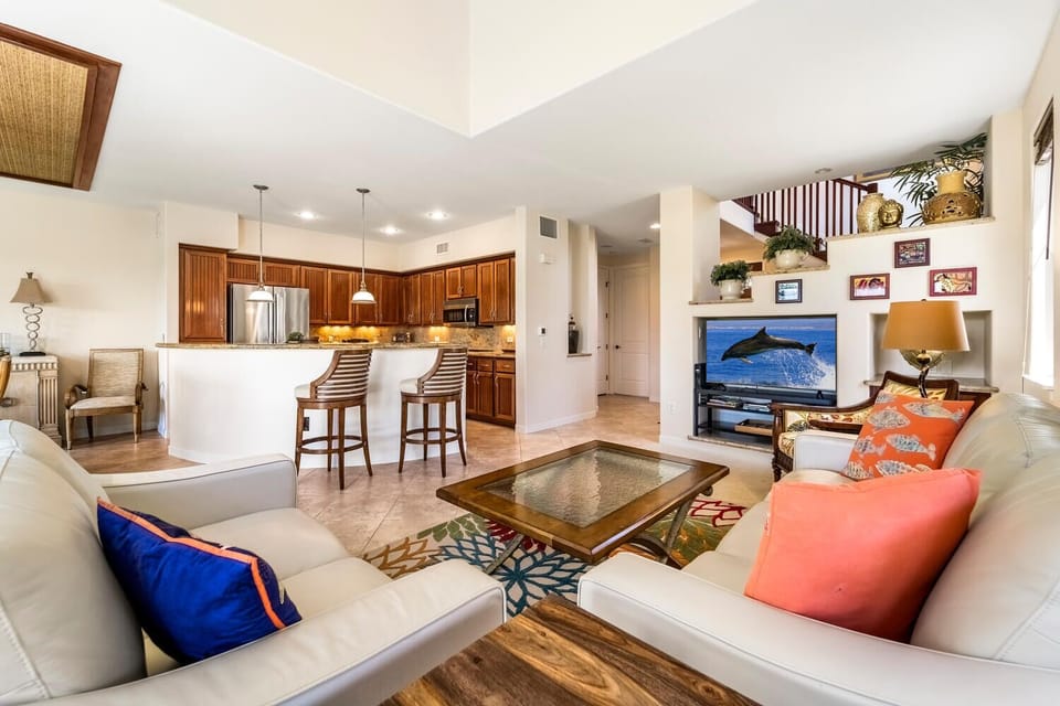 Open Concept, View from Living room 