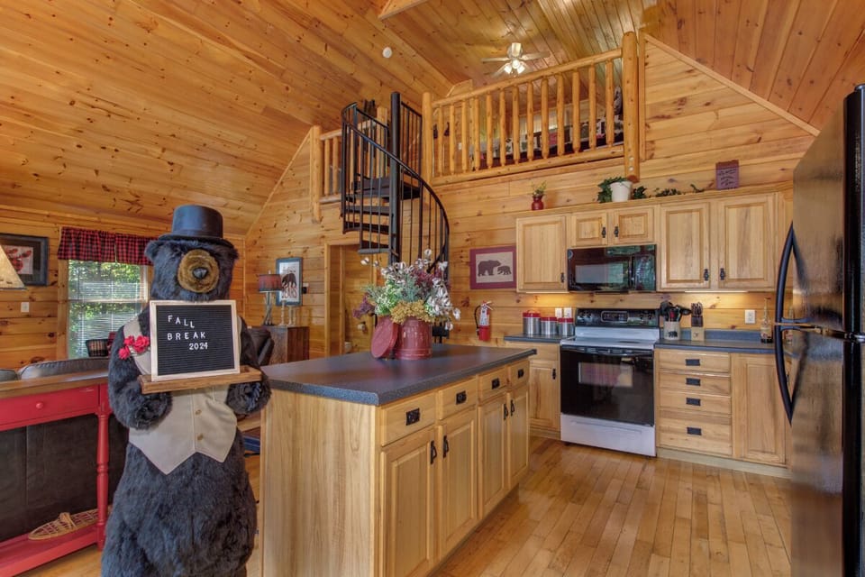 Can't Bear to Leave's fully-equipped kitchen