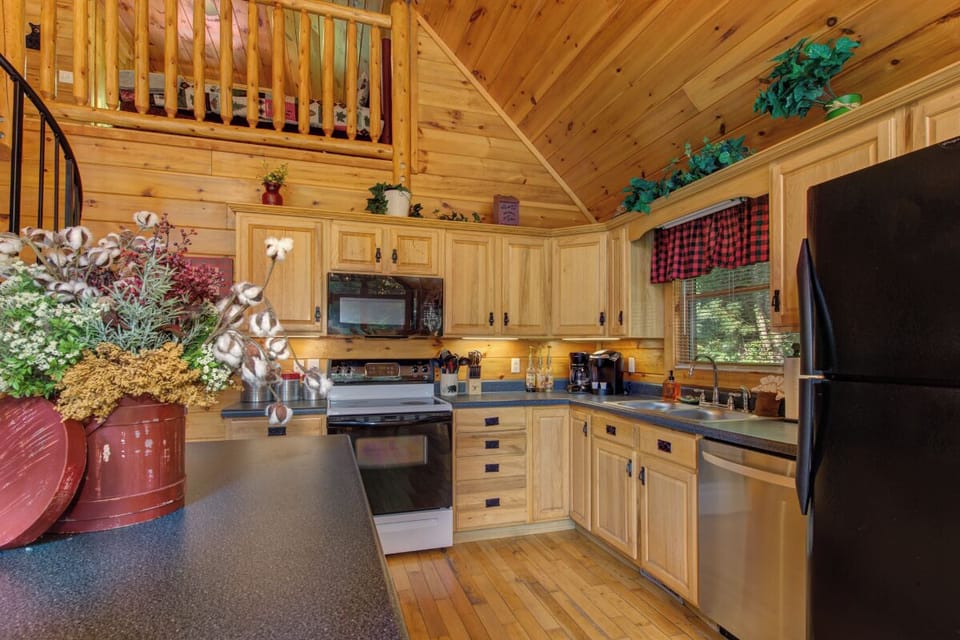Can't Bear to Leave's fully-equipped kitchen