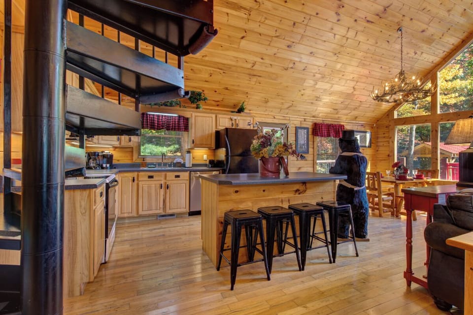Can't Bear to Leave's fully-equipped kitchen