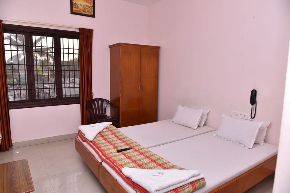 Individually furnished, bed sheets