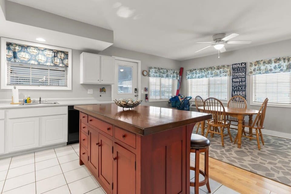 Kitchen and dining