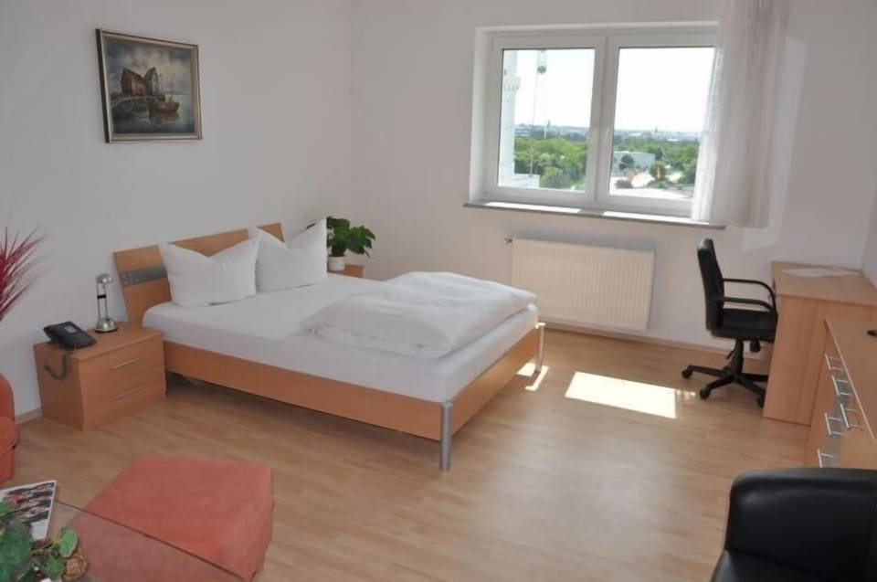 Desk, iron/ironing board (on request), cribs (surcharge), WiFi (free)