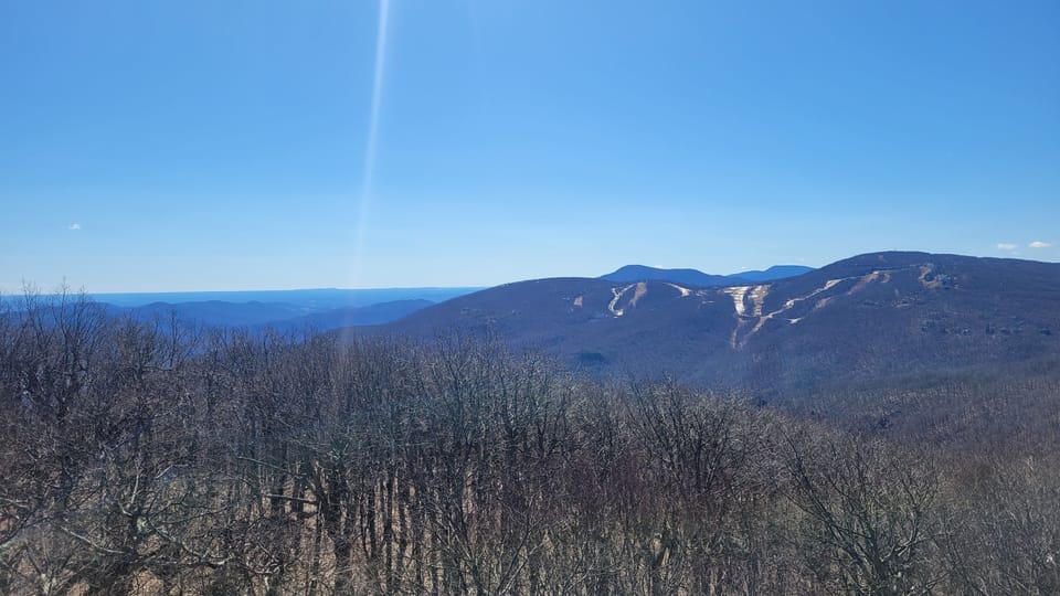 Hiking the Appalachian Trail with WG in the view