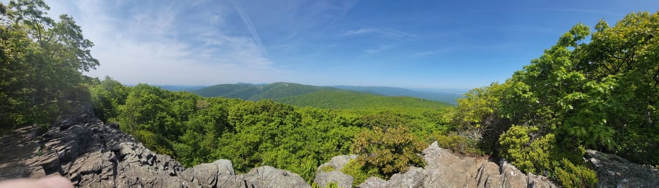 Panoramic from a nearby Appalachian Trail Hiking Trail